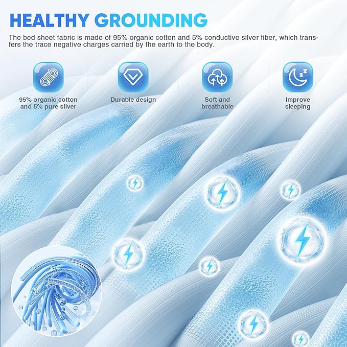 Naptouch™ Grounding Bedsheet